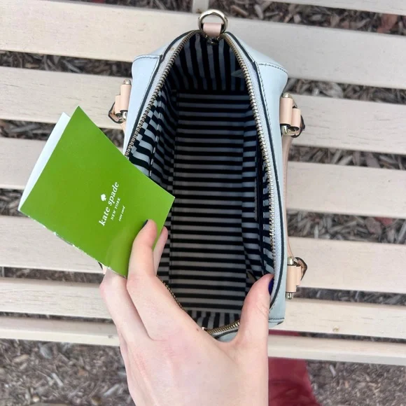 Kate Spade Mint Mojito Satchel - Picture 4 of 6